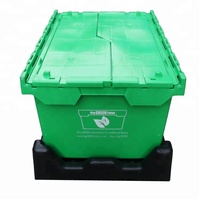 Boîte de rangement d'expédition logistique caisse en plastique