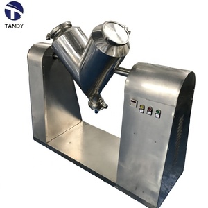 Mélangeur à trémie de type V à rotation de poudre de sel industriel - Product Image 2