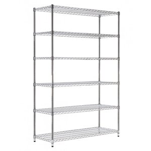 家用 4 层 NSF 镀铬厨房电线货架不锈钢货架冷冻柜 - Product Image 5