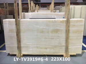 งาช้างสีขาว onyx marble vanity top - Product Image 5