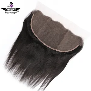 Ucuz doğal düz İnsan saç swiss dantel cepheler 13x6 orta uzunlukta mayflower için dantel saç birimleri hairstyles