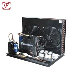 Compressor semihermético 40hp, unidade de condensamento usado para sala fria