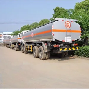 Beiben 6x4 yağ tankı kamyonu Yakıt Tankeri Kapasitesi