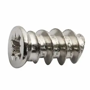 Vis européenne filet phillips à tête plate encastrée, 6.3mm x 13mm, acier inoxydable, soldes