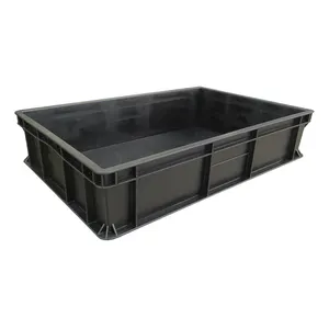 Plastic Tray Quality Conductive PCB Tray Electronic Components Packing Tray Antistatic Plastic ESD Tray Storage Component Or PCB Etc Black