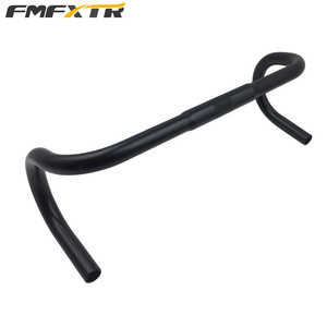 Tay Lái Xe Đạp Đường Trường 25.4Mm Anode Bạc Ba Lan Nhôm Đua Xe Đạp Đường Cong Thanh Uốn Cong Xe Đạp Cong Tay Lái 420Mm - Product Image 2