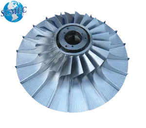 Cinco eixos CNC machined rotor do compressor turbocharger/roda