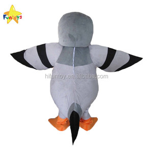 Disfraz de <span class=keywords><strong>Mascota</strong></span> de <span class=keywords><strong>Paloma</strong></span> Gris de Dibujos Animados para Adultos Funtoys - Product Image 3