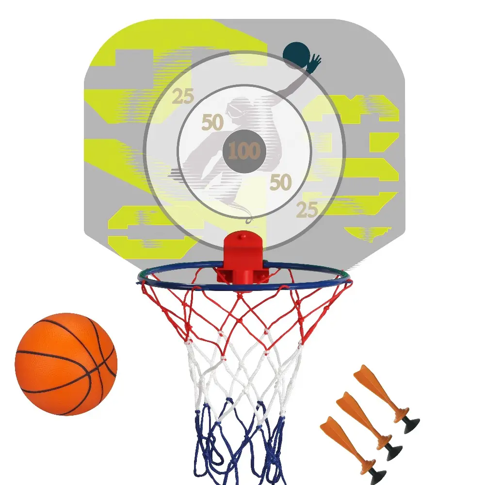 Custom logo basketball set and basketball board with dart