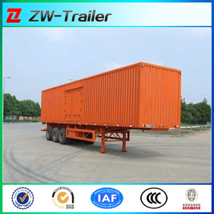 Tri- cerrados eje caja de carga semi remolque para <span class=keywords><strong>la</strong></span> venta, caja o camiones van semi-remolque - Product Image 1