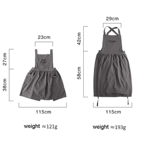 Tablier assorti pour mère et fille, vêtement pour maman et bébé - Product Image 3