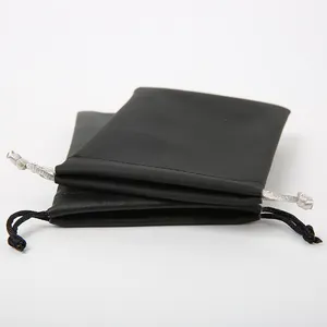 Custom PU Leather Pouch Jewelry Bag For Dic Packaging