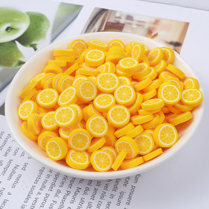 1KG 20 MM Polymer Clay Fruit Slices / Charms for DIY <strong>Crafts</strong>, Slime and Jewelry Accessories - Product Image 4
