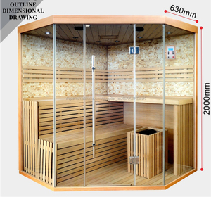 Promocional esquina <span class=keywords><strong>cicuta</strong></span> vapor seco tradicional Sauna - Product Image 1