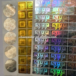 Miếng Dán Hologram 3d Xác Thực Tùy Chỉnh Với Số Sê-ri - Product Image 5