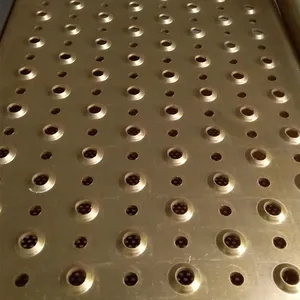 Рельефная противоскользящая плита из нержавеющей стали 304, решетка для подиума