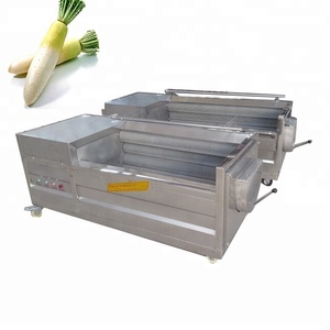 Kommerziellen Automatische Weiß rettich reinigung bürsten maschine/wäscht maschine roll/waschen roll maschine - Product Image 1