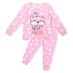 <span class=keywords><strong>Pigiama</strong></span> per bambini a maniche lunghe per bambini con stampa principessa all'ingrosso all'ingrosso all'ingrosso set di abbigliamento per ragazze set di vestiti per ragazzo - Product Image 4