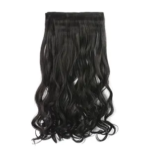 Hotselling Synthetic regular wave 5 clip hair extension