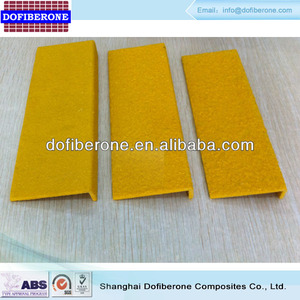 Dofiberone Antidérapant PVC Nez d'<span class=keywords><strong>escalier</strong></span> Design moderne Fibre de verre Grp Pièce d'<span class=keywords><strong>escalier</strong></span> en verre de Shanghai - Product Image 6
