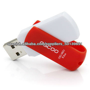promotional gift mini swivel usb pen driv - Product Image 1