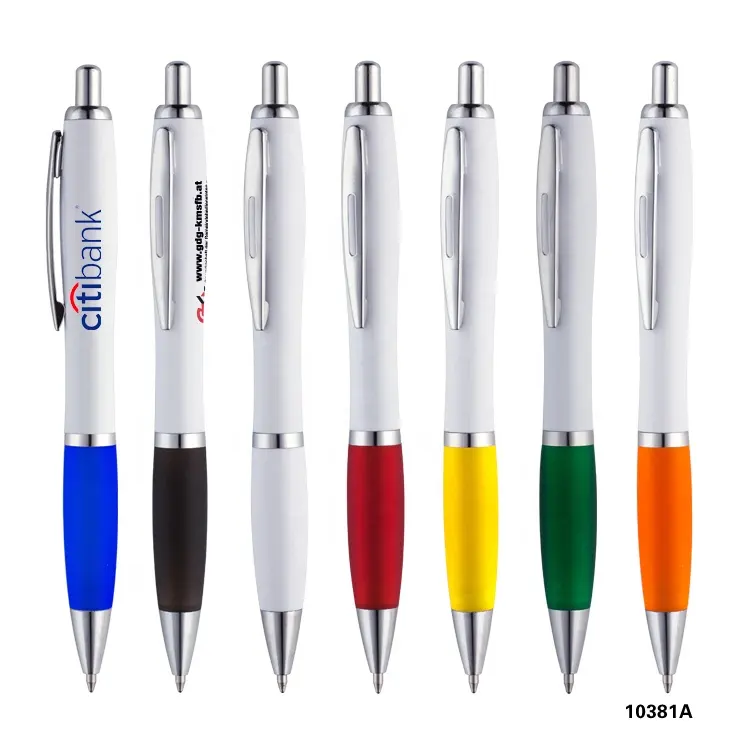 Bolígrafo promocional de publicidad con logotipo personalizado, bolígrafo de plástico de regalo