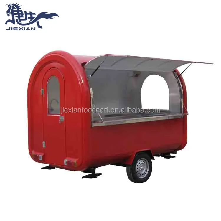 JX-FR300W hot sale street enclosed hot dog cart mobile sweet corn cart noodle cart