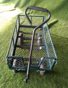 Chariot pliable à quatre roues, chariot de jardin, en solde - Product Image 3