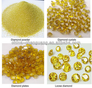 ラージサイズラフHphtCvd合成ダイヤモンドイエローラフダイヤモンド - Product Image 3