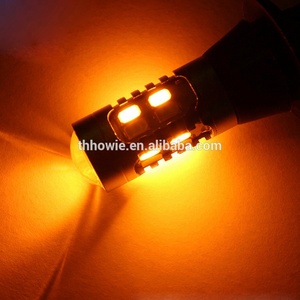 1157 Ổ Cắm DRL Bulb P21/5 Wát BAY15D 5730 5630 Chip 20 SMD Amber + Trắng Xe Led Bật Tín Hiệu Ánh Sáng DC12V Màu Sắc Kép Tự Động Phanh Đèn - Product Image 5