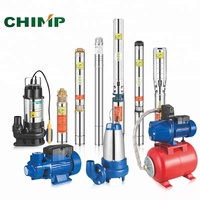 Système de drainage CHIMP 1hp, pompe à eau submersible pour boue et sable avec interrupteur à flotteur