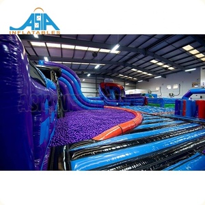 Parque de Atracciones inflable de uso comercial, juegos de cama elástica/parque temático inflable más <span class=keywords><strong>grande</strong></span> para interiores - Product Image 5