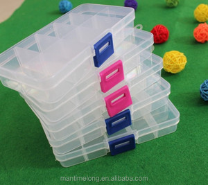 <span class=keywords><strong>Caja</strong></span> <span class=keywords><strong>de</strong></span> almacenamiento <span class=keywords><strong>de</strong></span> plástico con 10 compartimento - Product Image 6