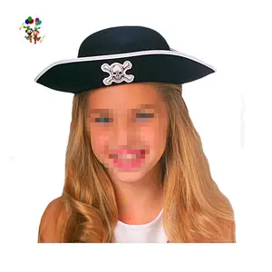 Cheap Custom Kids Fancy Dress Party Costume Novelty Halloween Pirate Hats HPC-0244