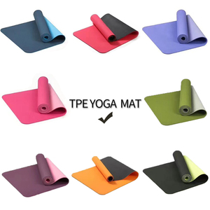 <span class=keywords><strong>Esterilla</strong></span> de goma natural para hacer yoga, colchoneta lavable a máquina, gruesa, OEM, ODM, a todo color, PVC, <span class=keywords><strong>TPE</strong></span>, fitness, antideslizante, venta al por mayor - Product Image 3