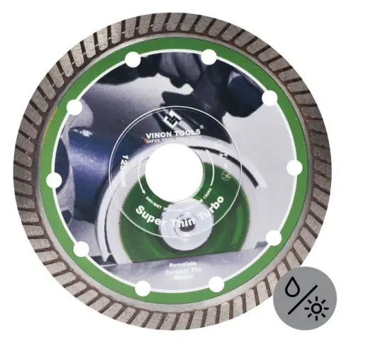 Premium Turbo Fine Diamond Cutting Blade Disc