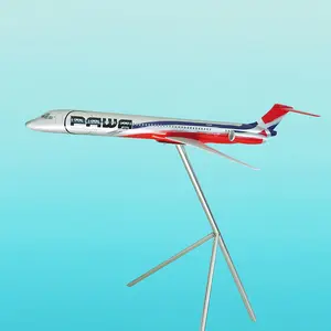 Resina Grande 120 centimetri Aeromobili MD-83 PAWA Aereo Modello Regalo