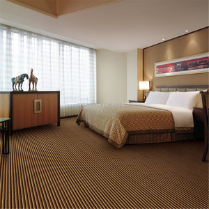 Rayas dormitorio alfombra del hotel alfombra copetuda en stock - Product Image 2