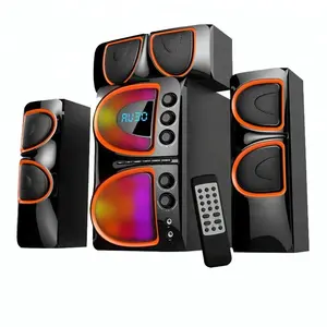Оптовые продажи 5,1 источник мультимедиа акустические-Музыкальная система Museeq для вечеринок, аудиоколонки 3,1, мощные басы, Bluetooth мультимедийные колонки, усилитель, стерео сабвуфер для ТВ, домашнего кинотеатра