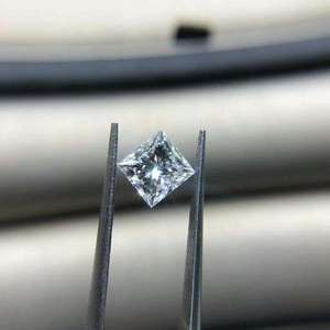 Moissanita al por Mayor, Corte Princesa Cuadrado, <span class=keywords><strong>Diamante</strong></span> Brillante Eterno, Precio por 1 Quilate en Venta - Product Image 2