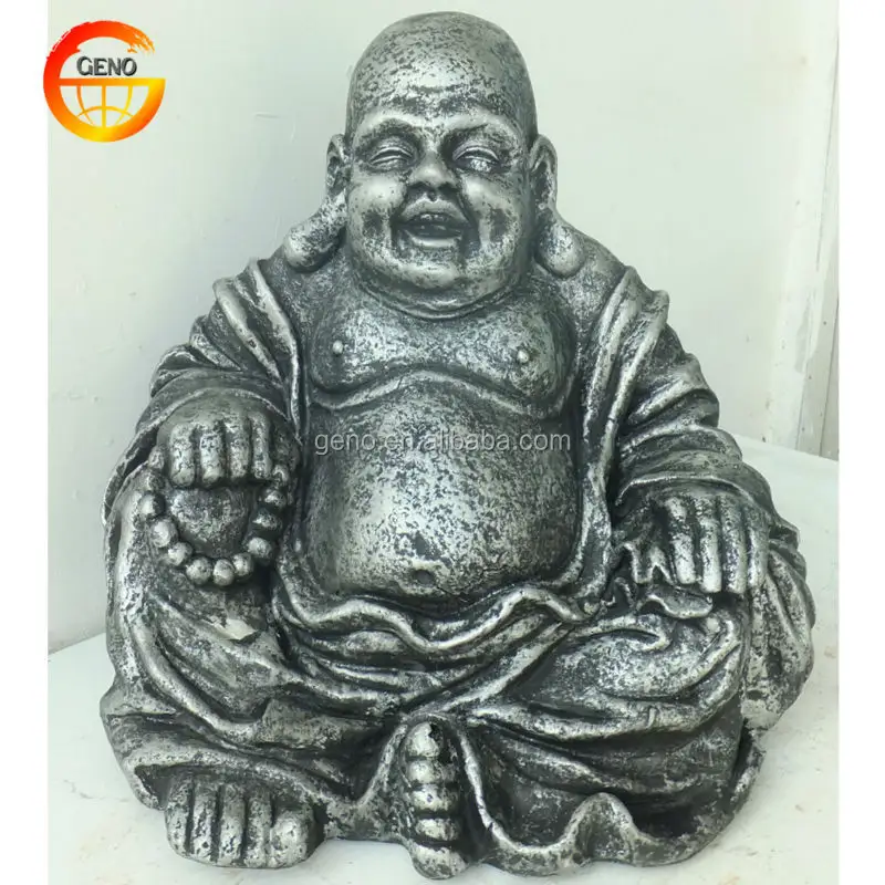 Jardim decorativo fiberstone laughing buda com o melhor preço