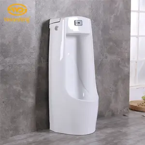 Nuevos productos piso de montaje urinarios baño vertical urinario con sensor