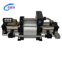 Горячая продажа USUN Модель: GBD60 300-480 бар выход высокого давления пневматический CO2 газовый бустер насос