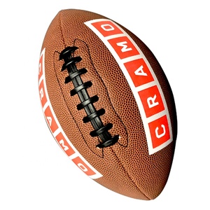 Pallone da <span class=keywords><strong>Football</strong></span> Americano Personalizzato in Pelle Microfibra da Partita Ufficiale F9 - Product Image 2