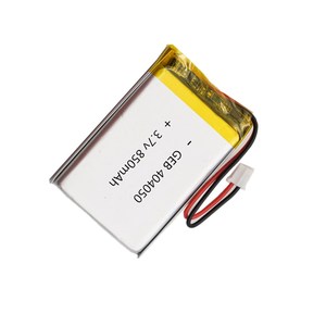 Литий-полимерный аккумулятор толщиной 4 мм, 404050, 850 мАч, 3,7 в - Product Image 2