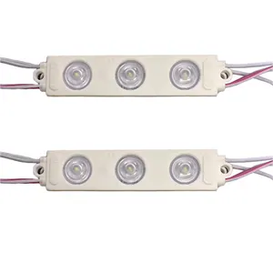 AC 220V 110V Injeksi 3LEDS Smd 2835 Modul Lampu 3W untuk Penerangan Kotak Lampu Sisi Ganda