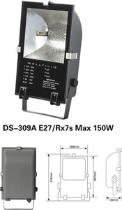 Outdoor lighting spotlights 150w cheap for a tennis court - Product Image 3