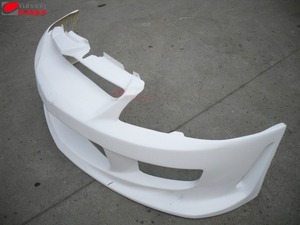 Parachoques Delantero de Fibra de Vidrio Estilo <span class=keywords><strong>EVO</strong></span> <span class=keywords><strong>9</strong></span> JUN de Alta Calidad Yuhang para Mitsubishi <span class=keywords><strong>Lancer</strong></span> 1990-1992 (Negro/Blanco) - Product Image 4