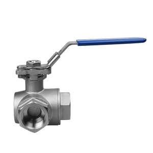 3 Way <span class=keywords><strong>Ball</strong></span> <span class=keywords><strong>Valve</strong></span> L Jenis <span class=keywords><strong>PN64</strong></span> Stainless Steel <span class=keywords><strong>Ball</strong></span> <span class=keywords><strong>Valve</strong></span>
