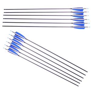 Top kwaliteit pijl ID 4.2mm <span class=keywords><strong>real</strong></span> feather 100% carbon pijl & recurve boog pijl - Product Image 2